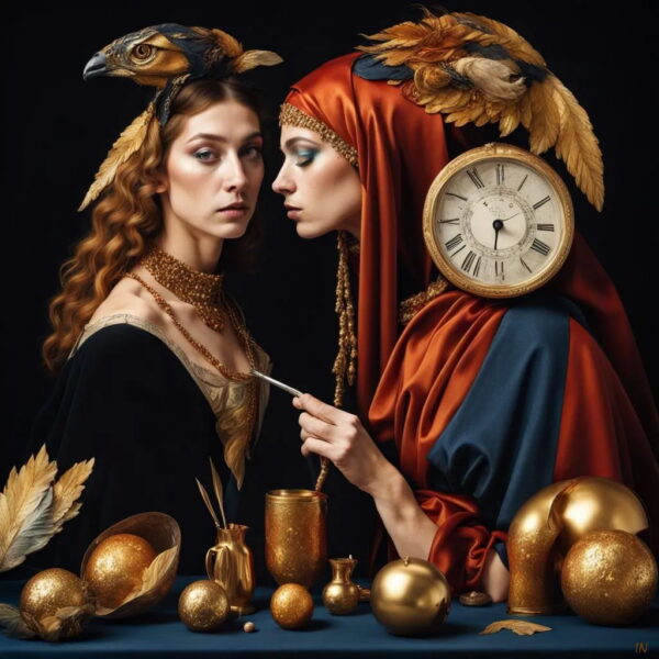 THE AI ART STORY - an excerpt of my creations - By Ivor Novello