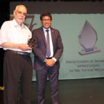 Victor Melder – Sri Lanka Independence Commemoration event in Melbourne - Award to Victor Melder For His Services to the Community and Sri Lanka in Australia.