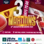 Battle Of The Maroons - 12th Encounter Melbourne 2024 - 23rd March - 10 AM To 6 PM ( Melbourne Event )