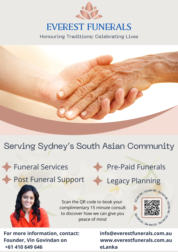 Everest Funeral – Hindu Funeral Service For Sydney’s Indian, Sri Lankan & Nepalese Community.