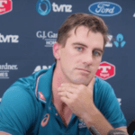 Media conference with New Zealand captain Tim Southee on the Qantas Tour of New Zealand