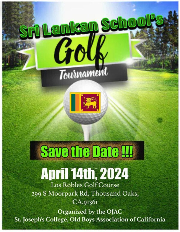 Sri Lankan School's Golf Tournament