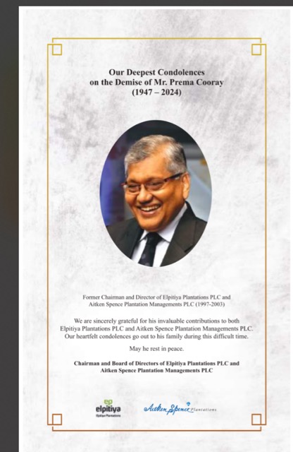 CEO CEYLON CHAMBER OF COMMERCE
