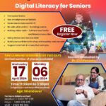 The Sinhalese Cultural Centre will host the Digital Literacy for Seniors sessions for 2024 on 17th April and 6th May 2024. The registrations are now open! The Sinhalese Cultural Centre is a Network Partner of the Australian Government program “Be Connected” to build the confidence, digital skills and online safety of older Australians. The Digital Literacy for Seniors sessions for 2023 were held in mid last year and was a great success. The participants gave excellent feedback and encouraged others to join and get the benefit of this Australian Government sponsored program. Please find the information about the program in the flyer. You can register yourself or your family and friends using the form at https://www.ozlanka.com/2024/04/10/digital-literacy-for-seniors-17th-april-6th-may-register-now/ Alternatively, you can contact the program coordinators by phone or email. (please see the flyer for details).