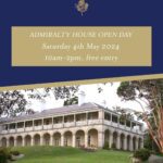 The Admiralty House Open Day is on Saturday 4 May from 10am-2pm