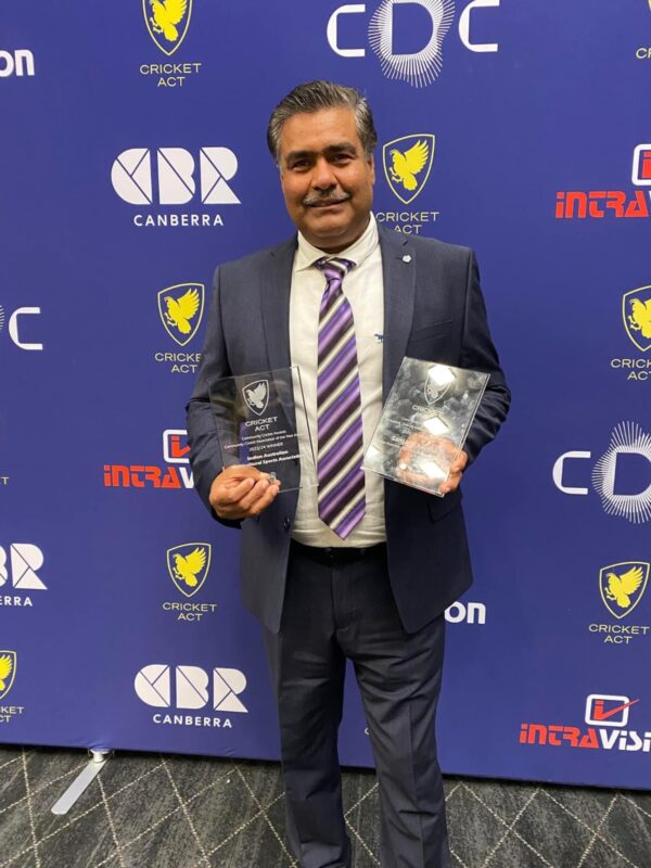 Indian Australian Multicultural Sports Association wins Cricket Australia's Community Cricket Association of the Year Award