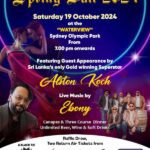 The Sri Lanka Association Of NSW INC’s Spring Ball – 19th October 2024 ( Sydney Event )