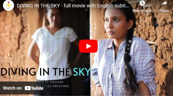 DIVING IN THE SKY - Full Sinhala Movie