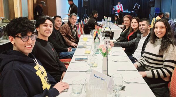 A cold and frosty night in Melbourne failed to overcome the warmth of the birthday celebration of Suresh De Cruze at the popular Walawwa. - By Trevine Rodrigo