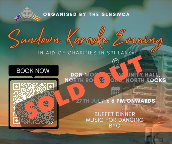 ORGANISED BY THE SLNSWCA