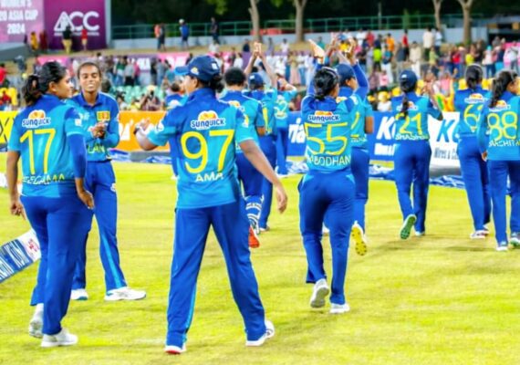 Sri Lanka scramble into Asia Cup final in much anticipated clash with India.  Athapaththu leads from the front in nail biting win over Pakistan.  - BY TREVINE RODRIGO IN MELBOURNE. 