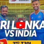 Sri Lanka vs India T20