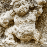 Weathered Stone Carving in Ceylon (2)