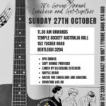 70's Group Annual Luncheon and Get - together - Sunday 27th October
