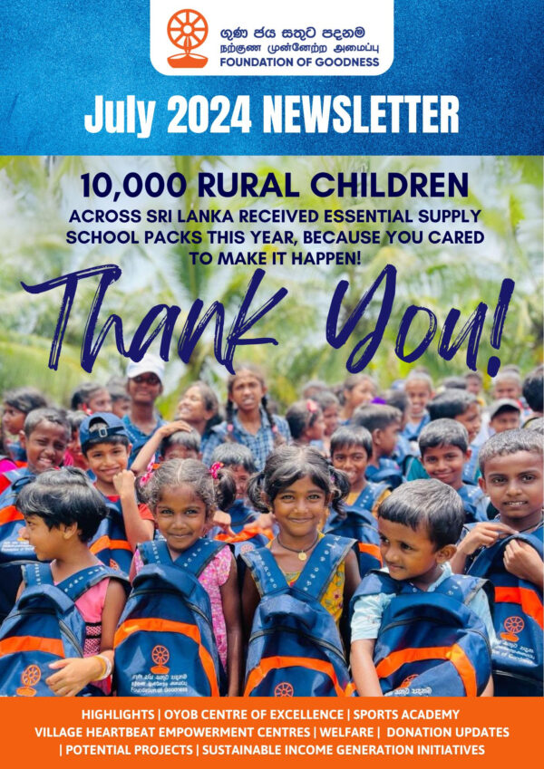 Foundation of Goodness Newsletter - July 2024 01