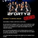 Josephian Gala 2024 with the famous 2Forty2 band is CONFIRMED Saturday September 7th at the Sheraton Universal