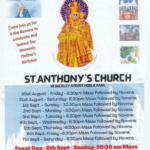 Our Lady of Good Health Velankanni, St. Anthony's Church Noble Park, and 9-day Novena