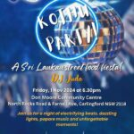 UDUVIL GIRLS' COLLEGE OGA SYDNEY - KOTHU PARTY! - Friday, 1 Nov 2024 at 6.30 pm