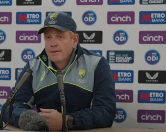 Australian Head Coach Andrew McDonald
