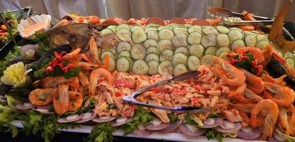It was a night produced by Jolly J's Catering
