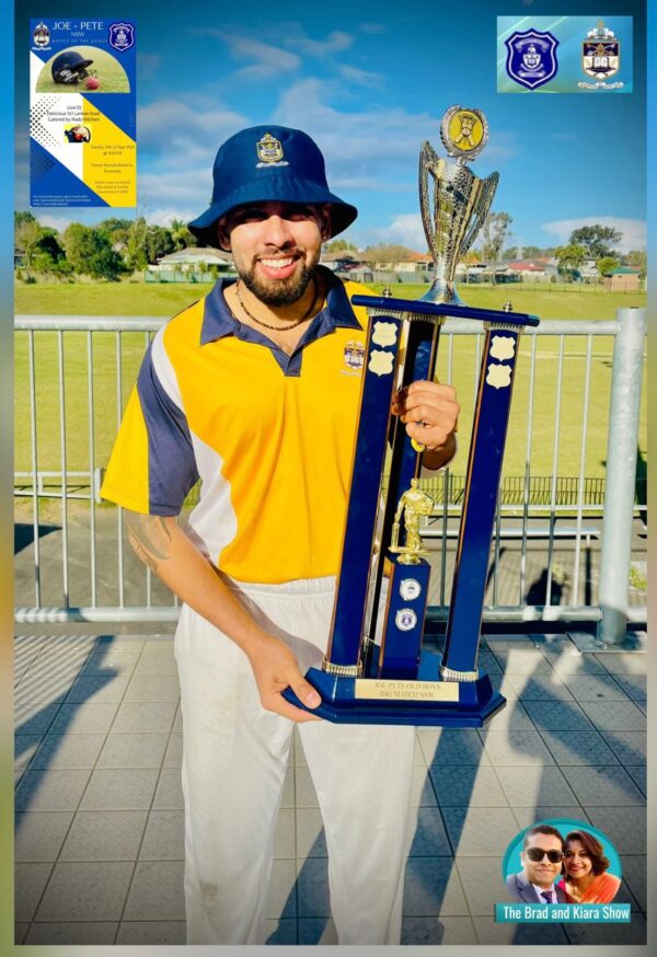 Joe Pete NSW Old Boys Cricket Match St Peter’s College Triumphs
