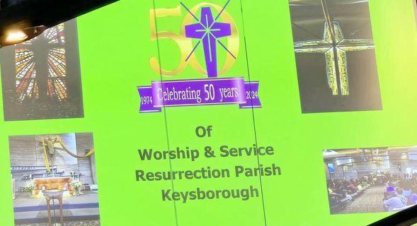 Wonderful Sunday morning celebrating 50 years of Resurrection Church in Keysborough