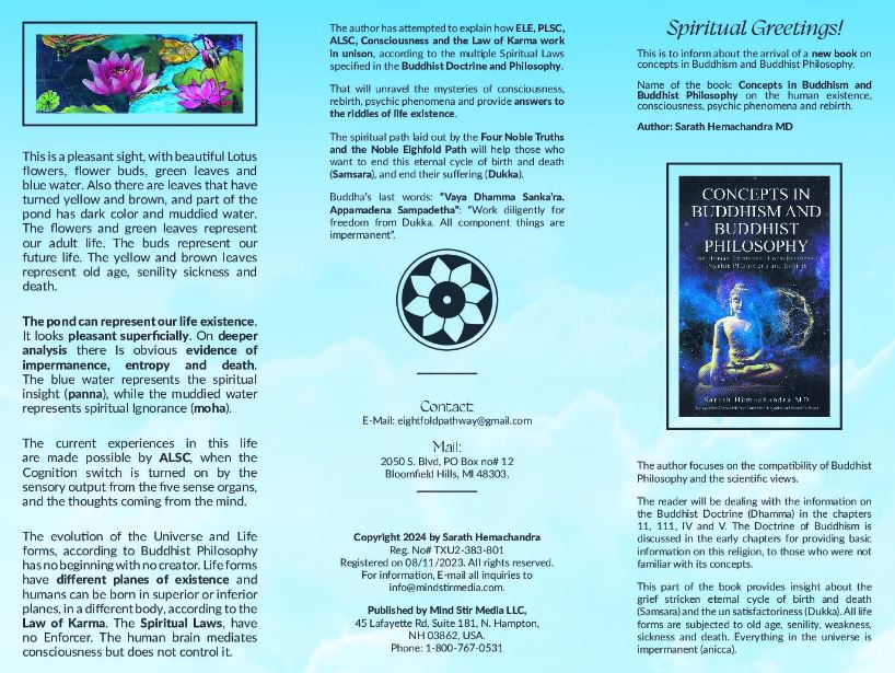 Buddhism and Buddhist Philosophy - By Sarath Hemachandra
