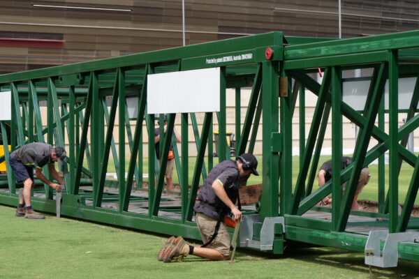 Perth is prepared for a sensational summer of cricket, with the wicket installed at Perth Stadium ahead of the upcoming NRMA Insurance West Test, Australia v Pakistan ODI, and KFC BBL|14.