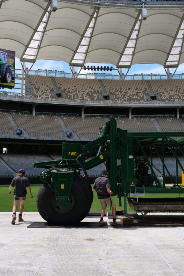 Perth is prepared for a sensational summer of cricket, with the wicket installed at Perth Stadium ahead of the upcoming NRMA Insurance West Test, Australia v Pakistan ODI, and KFC BBL|14.