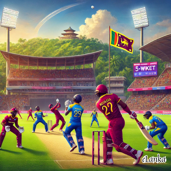 Whirlwind stand by Windies openers sink Sri Lanka in Dambulla. 