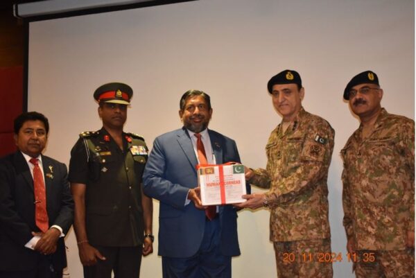 75th Anniversary of Sri Lanka Army Commemorated with the Donation of Eye Corneas to Pakistan Military