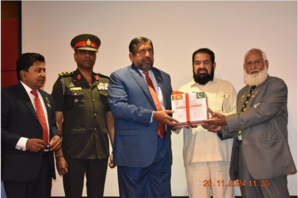 75th Anniversary of Sri Lanka Army Commemorated with the Donation of Eye Corneas to Pakistan Military