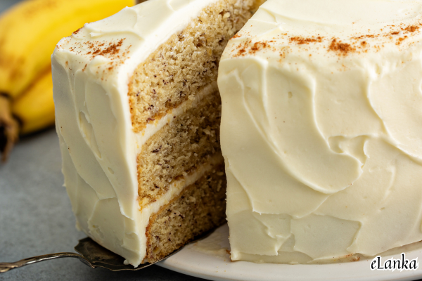 Classic Banana Cake with Cream Cheese Frosting