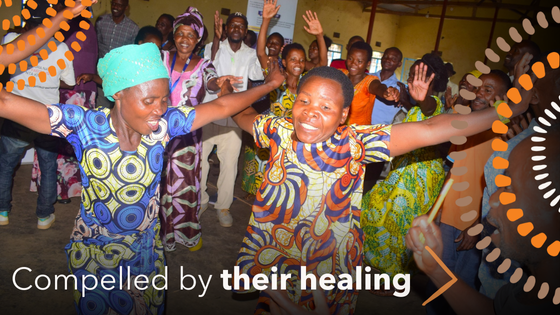 Compelled by their healing and transformation