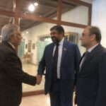 Farewell call for Admiral Ravindra Chandrasiri Wijegunaratne by Deputy PM Foreign Minister of Pakistan on 20th November 2024 01 (2)