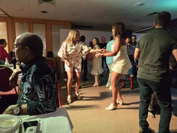 Flamboyant Suzi Fluckiger lights up the Melbourne dance scene.