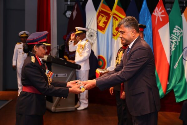 SRI LANKA GRADUATES FROM THE NATIONAL DEFENCE COLLEGE
