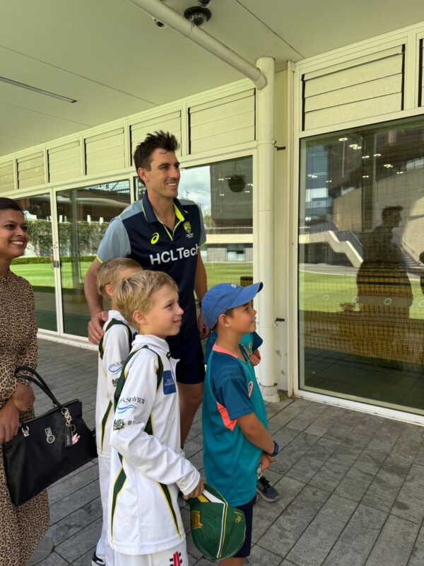 An Open Day Australia Cricket Team Training Session at Adelaide Oval today (3 December 2024)
