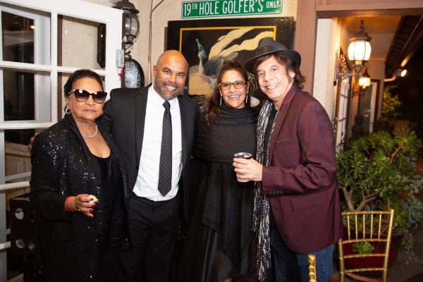 Padmini Johns, Tony and Sheriene Bacon and James 