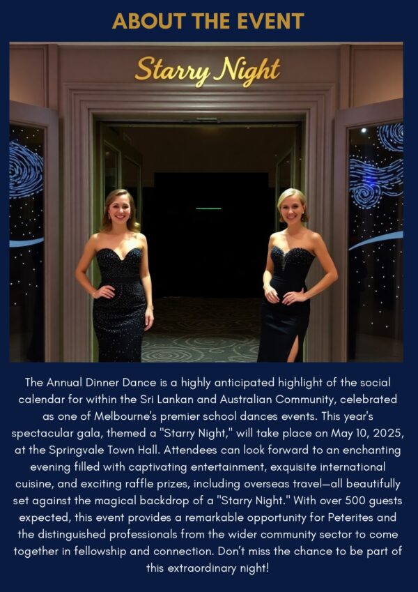 STARRY NIGHT - 10th MAY 2025 ( Melbourne Event )