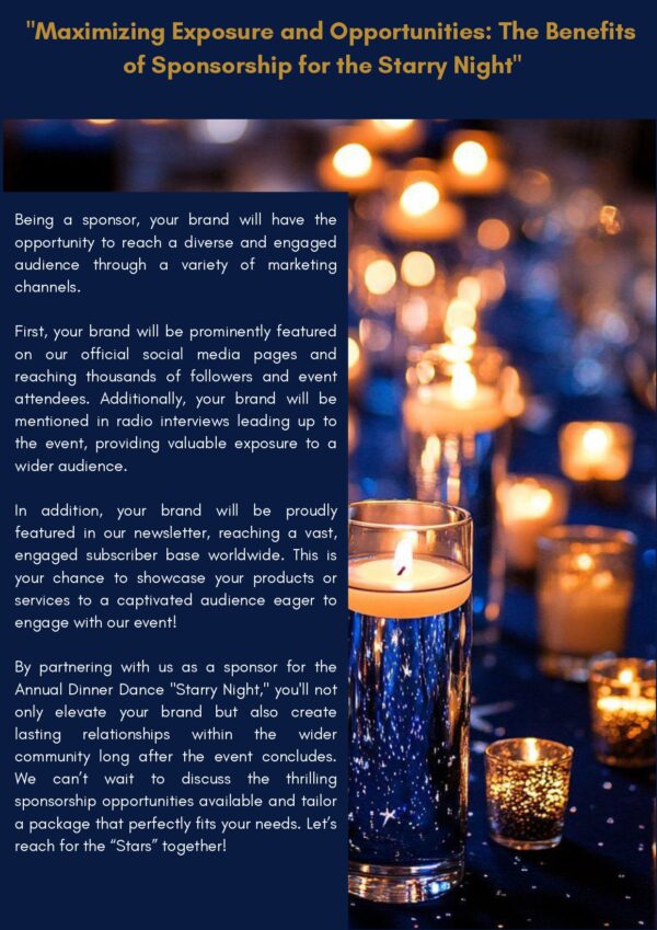 STARRY NIGHT - 10th MAY 2025 ( Melbourne Event )