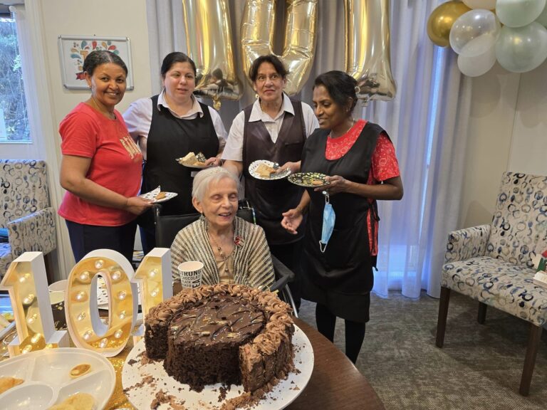 celebrate Carmen De Vos’s 101st birthday.