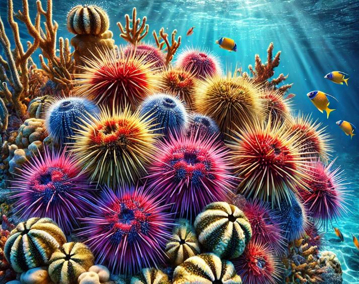sea urchins