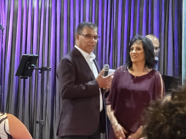 Forty years of marital bliss brings brings Adrian and Jackie to a Melbourne celebration.  - BY TREVINE RODRIGO IN MELBOURNE