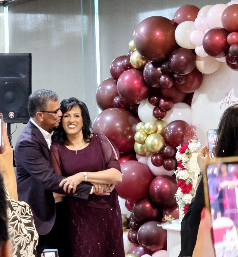 Forty years of marital bliss brings brings Adrian and Jackie to a Melbourne celebration.   –   BY TREVINE RODRIGO IN MELBOURNE