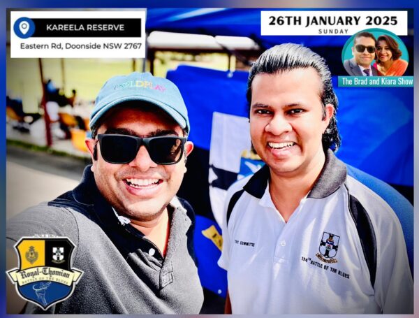 Photos from the 30th Annual Royal Thomian Cricket Festival (Photos thanks to Shehan Fernando of Brad & Kiara Show)