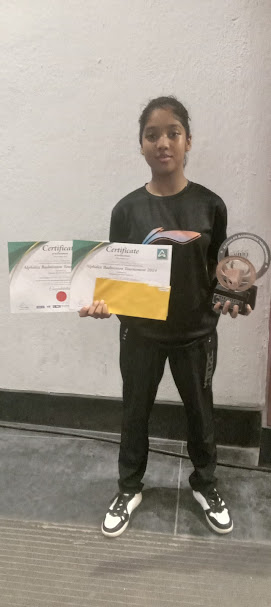 Young Rozeth Dias a Badminton Champion in the making - By Sunil Thenabadu