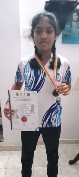 Young Rozeth Dias a Badminton Champion in the making - By Sunil Thenabadu