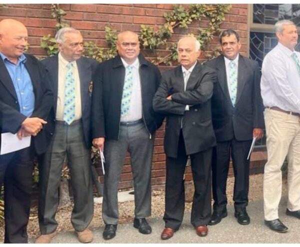 Fitting send off for a Marian champion.  Bernard Rulach accorded a heroes farewell. 9 - BY TREVINE RODRIGO IN MELBOURNE.  (eLanka Sports Editor).