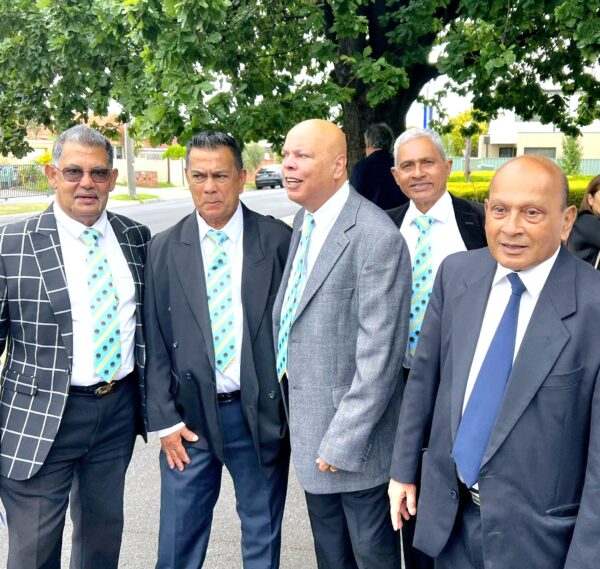 Fitting send off for a Marian champion.  Bernard Rulach accorded a heroes farewell. 9 - BY TREVINE RODRIGO IN MELBOURNE.  (eLanka Sports Editor).